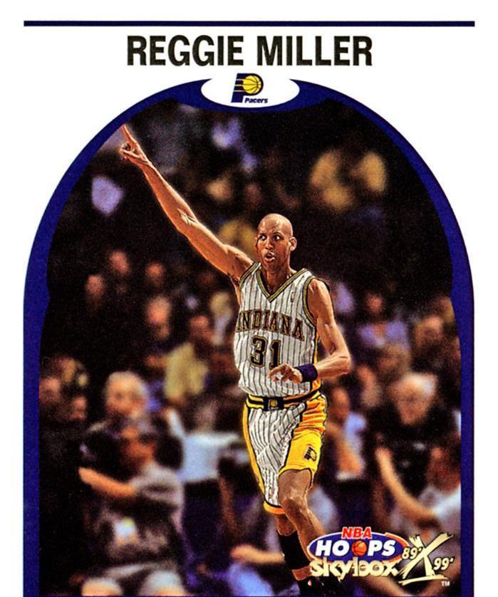 Reggie Miller #56 Basketball Cards 1999 Hoops Decade