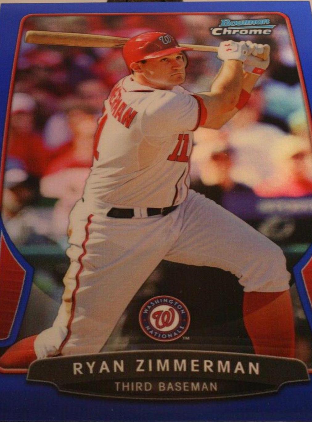 Ryan Zimmerman [Blue Refractor] #80