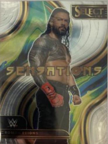 Roman Reigns #2 Wrestling Cards 2023 Panini Select WWE Sensations