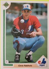 Chris Nabholz #538 Baseball Cards 1991 Upper Deck Prices