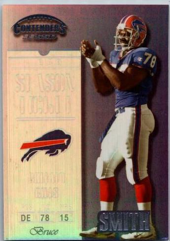 Bruce Smith #112 Football Cards 1999 Playoff Contenders Ssd