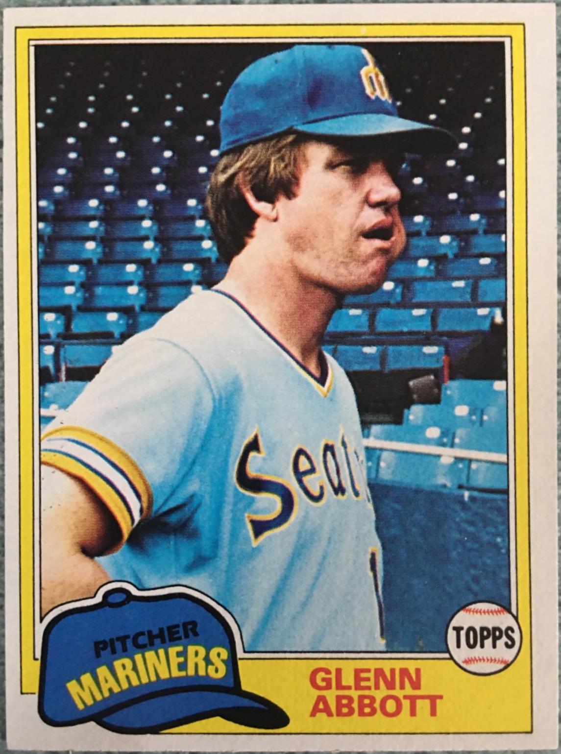 Glenn Abbott (1981 Topps)