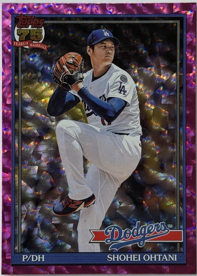 Shohei Ohtani [Pink Crackleboard Foil] #T91-100 Prices | 2026