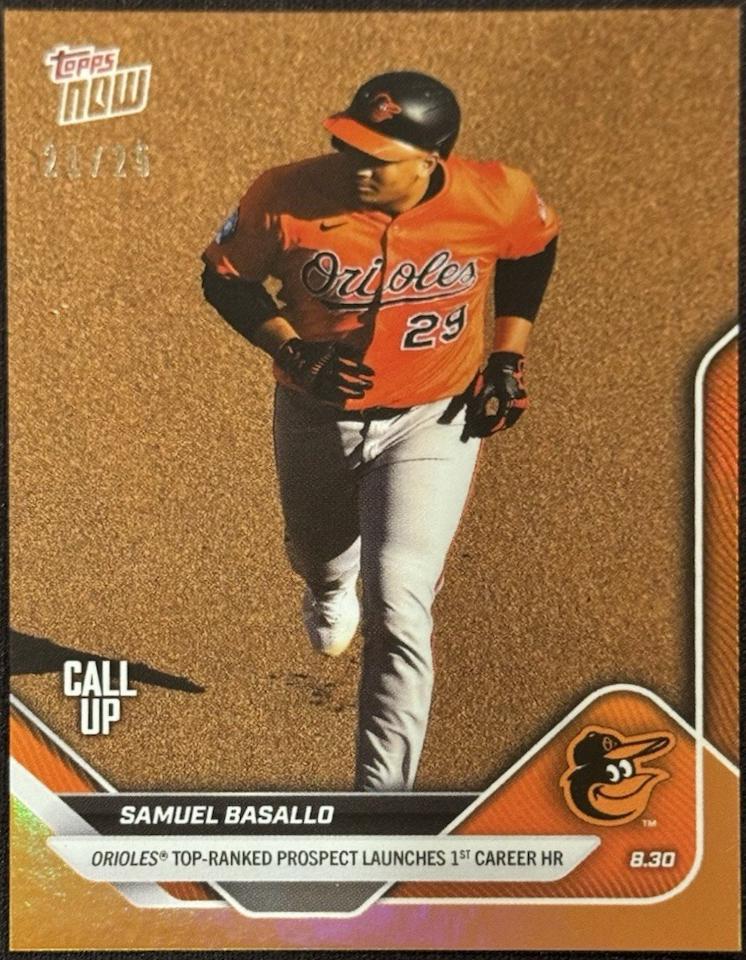 Samuel Basallo [Orange Foil] #634