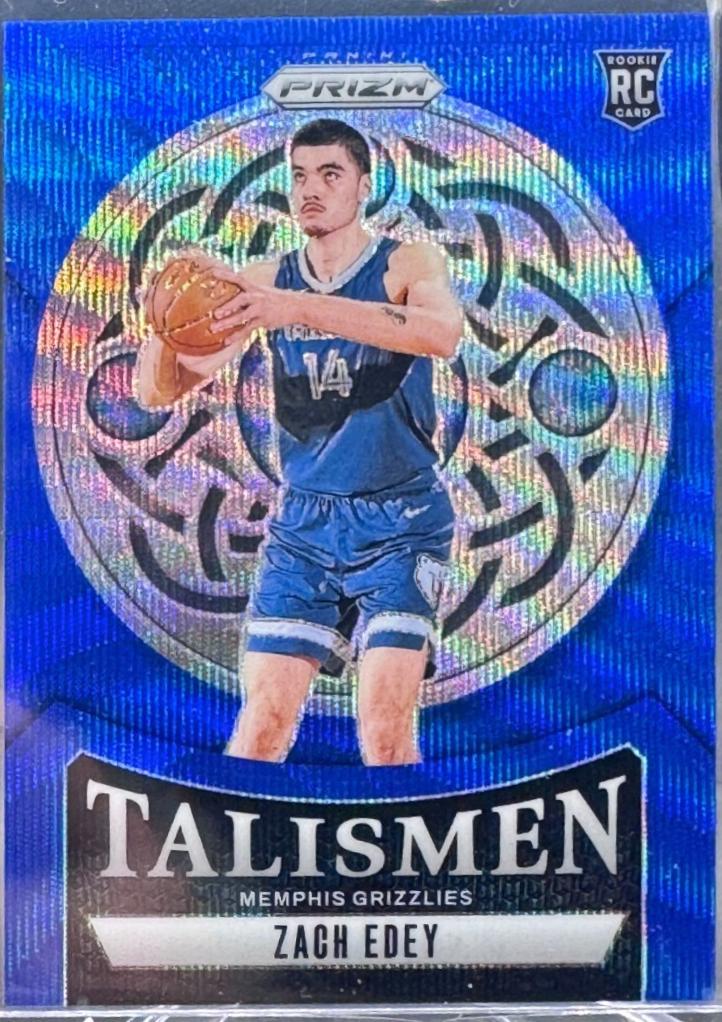 Zach Edey [Blue Wave] #21