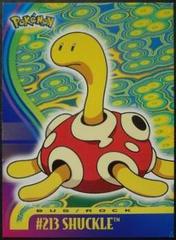 Shuckle #213 from Pokemon 2001 Topps Johto set
