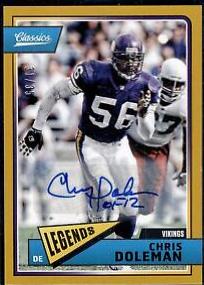 Chris Doleman [Signatures Gold] #148