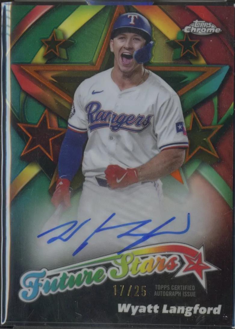Wyatt Langford [Orange Refractor] #FSA-WL