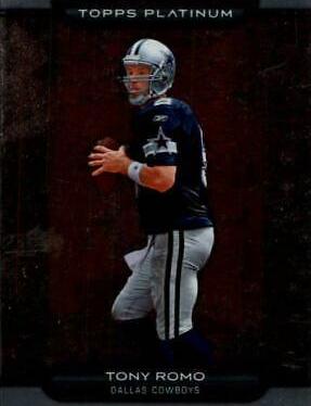 Tony Romo #20 Football Cards 2010 Topps Platinum