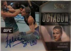 Felice Herrig #OA-FHG Ufc Cards 2021 Panini Select UFC Octagon Action Signatures Prices
