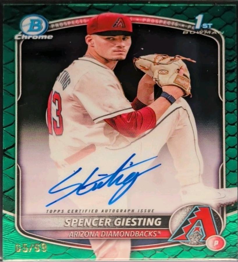 Spencer Giesting [Reptilian Green Refractor] #CPA-SG