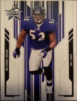 Ray Lewis #9 Football Cards 2005 Leaf Rookies & Stars