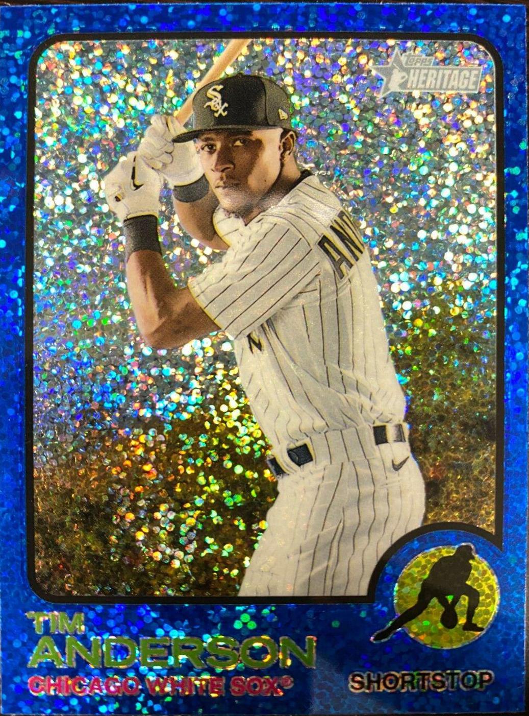 Tim Anderson [Chrome Blue Sparkle] #241
