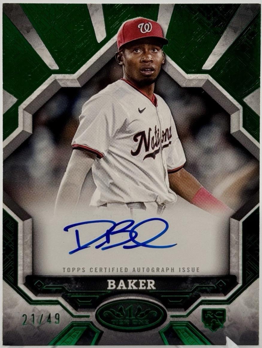 Darren Baker [Green Foil] #BOA-DB