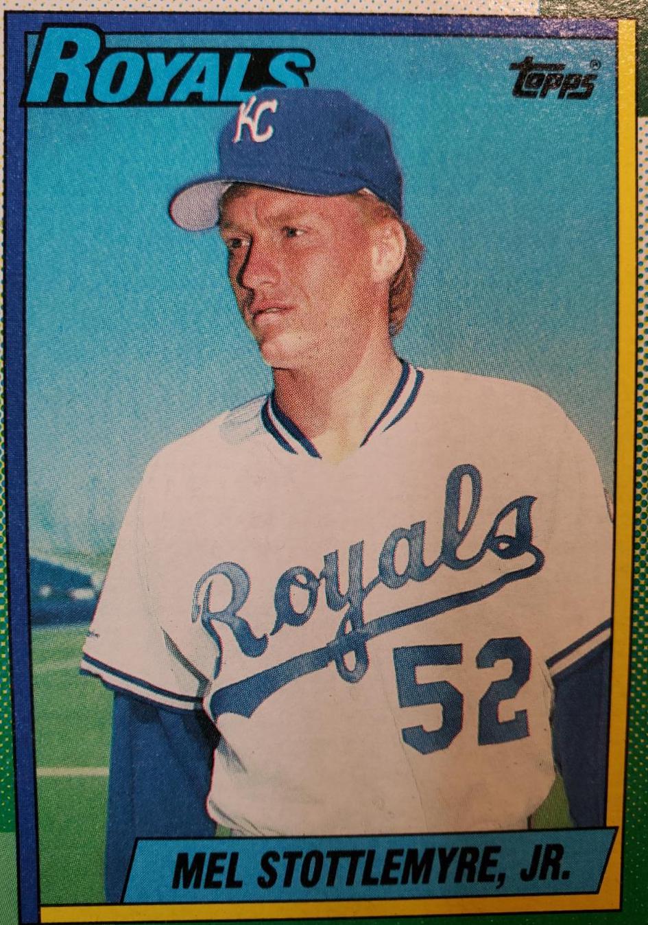 Mel Stottlemyre, Jr #263 Baseball Cards 1990 Topps Tiffany