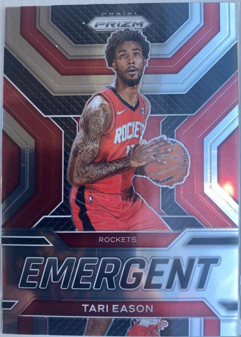 Tari Eason #5 Basketball Cards 2022 Panini Prizm Emergent