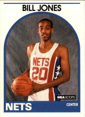 Bill Jones #341 Basketball Cards 1989 Hoops