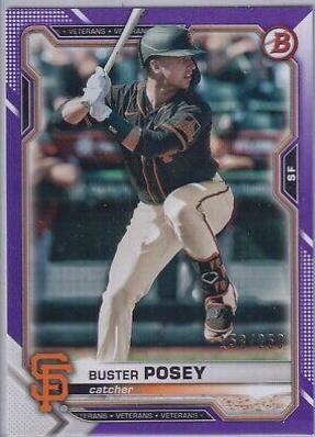 Buster Posey [Purple] #6