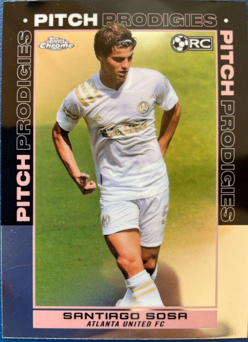 Santiago Sosa #189 Soccer Cards 2021 Topps Chrome MLS