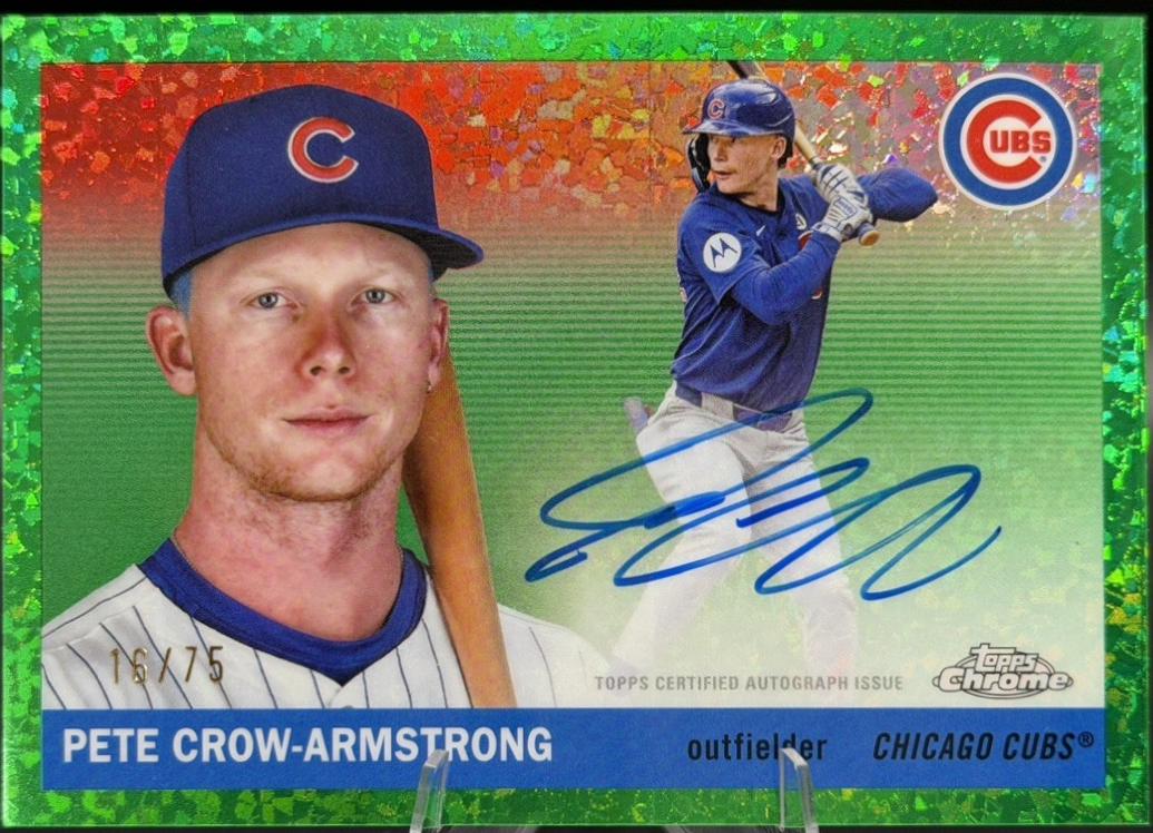 Pete Crow-Armstrong [Green Mini-Diamond] #CPA-PC Prices | 2025