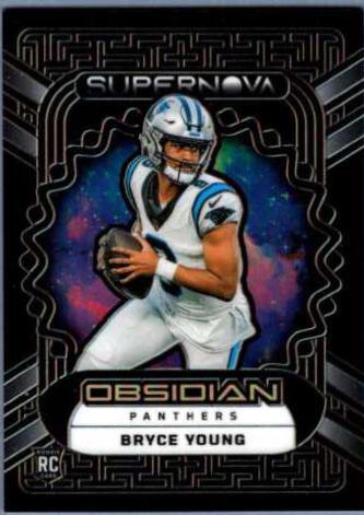 Bryce Young #2 Football Cards 2023 Panini Obsidian Supernova