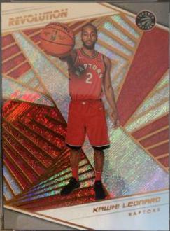 Kawhi Leonard #9 Basketball Cards 2018 Panini Revolution