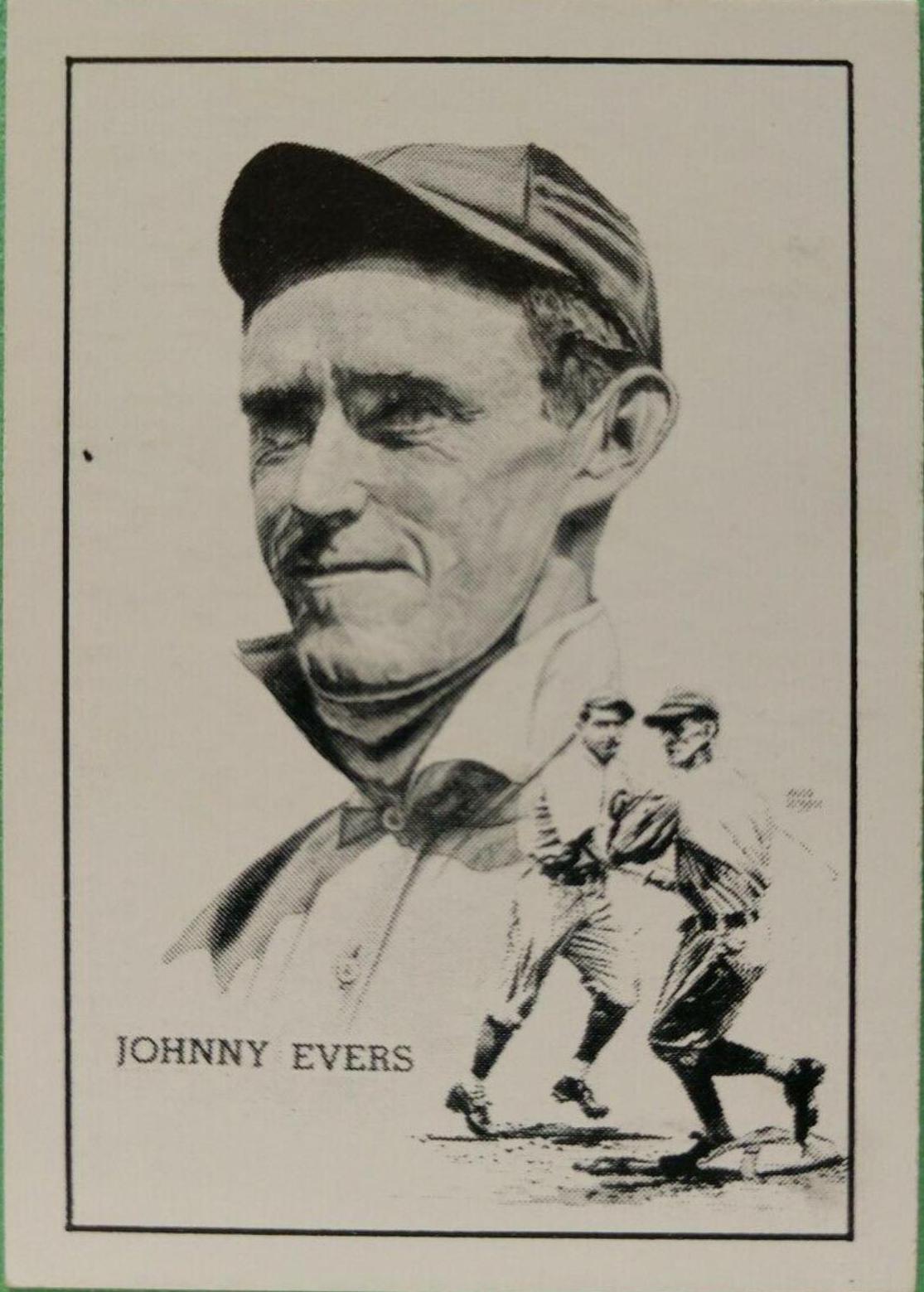 Johnny Evers Baseball Cards 1950 Callahan Hall of Fame