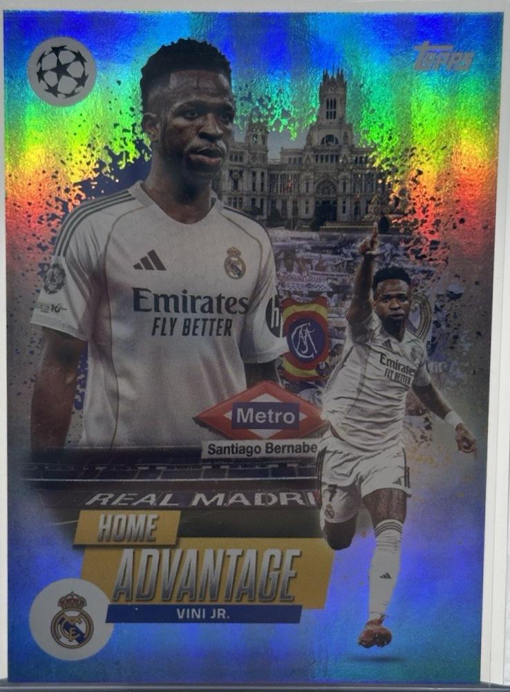 Vini Jr. #HP-4 2025 Topps UEFA Home Pitch Advantage