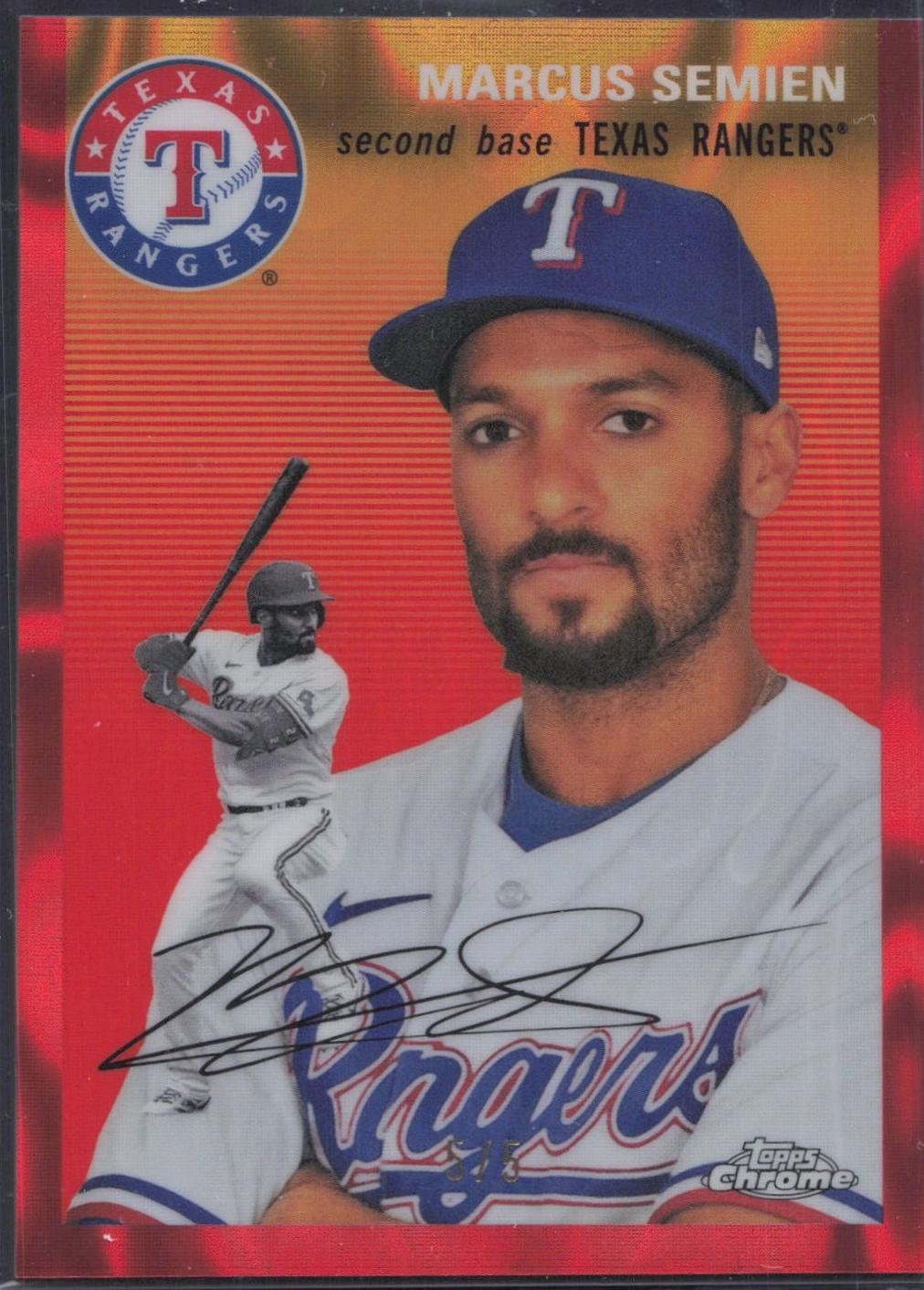 Marcus Semien [Red Refractor] #342