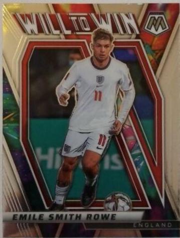 Emile Smith Rowe #17 Soccer Cards 2021 Panini Mosaic Road to FIFA World Cup Will to Win