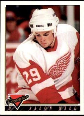 Aaron Ward #484 Hockey Cards 1993 Topps Premier