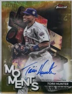 Torii Hunter [Gold Refractor] #FMA-TH