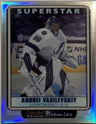 Andrei Vasilevskiy #OP14 Hockey Cards 2021 O-Pee-Chee Platinum Premier