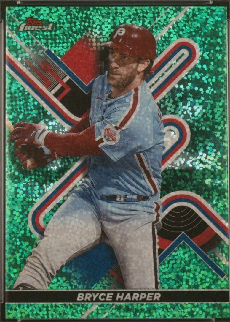 Bryce Harper [Green Speckle Refractor] #79