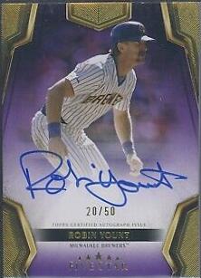 Robin Yount  [Purple] #FSA-RY