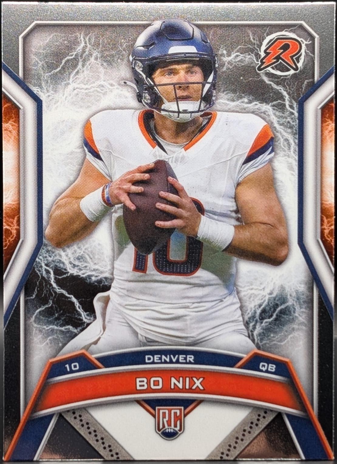 Bo Nix #125 Football Cards 2024 Topps Resurgence