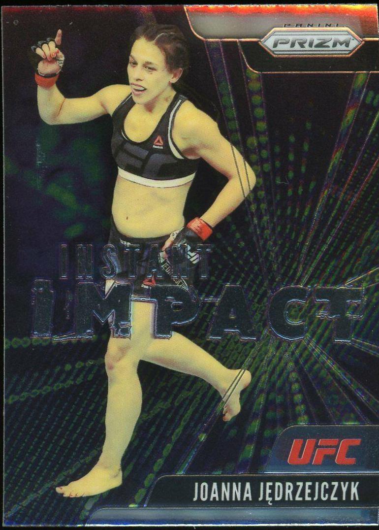 Joanna Jedrzejczyk #13 Ufc Cards 2021 Panini Prizm UFC Instant Impact