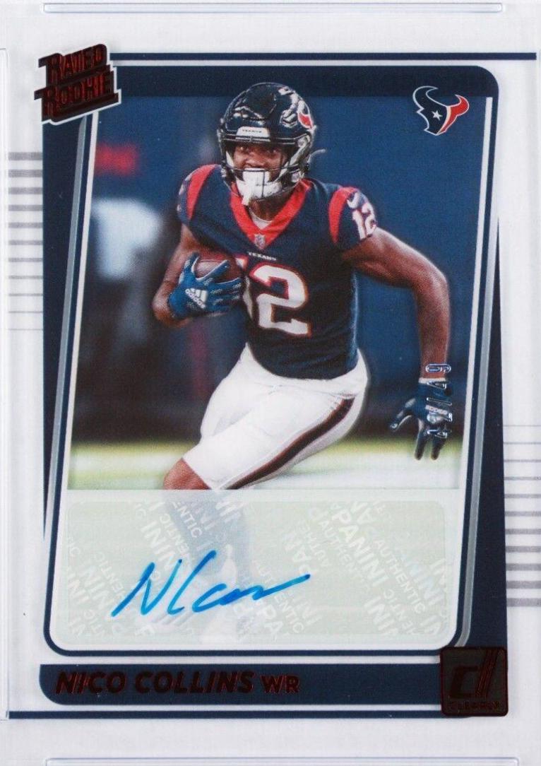 Nico Collins [Autograph Red] #80