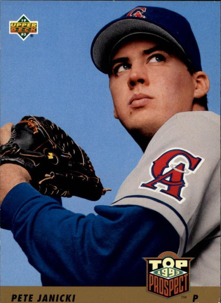 Pete Janicki #422 Baseball Cards 1993 Upper Deck