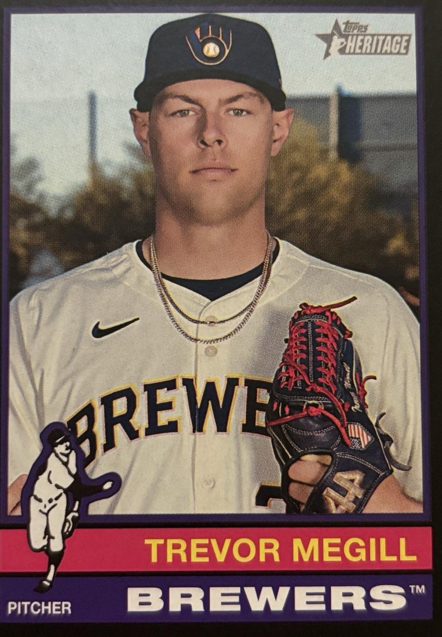 Trevor Megill [Black Border] #210