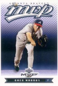 Greg Maddux #18 Baseball Cards 2003 Upper Deck MVP