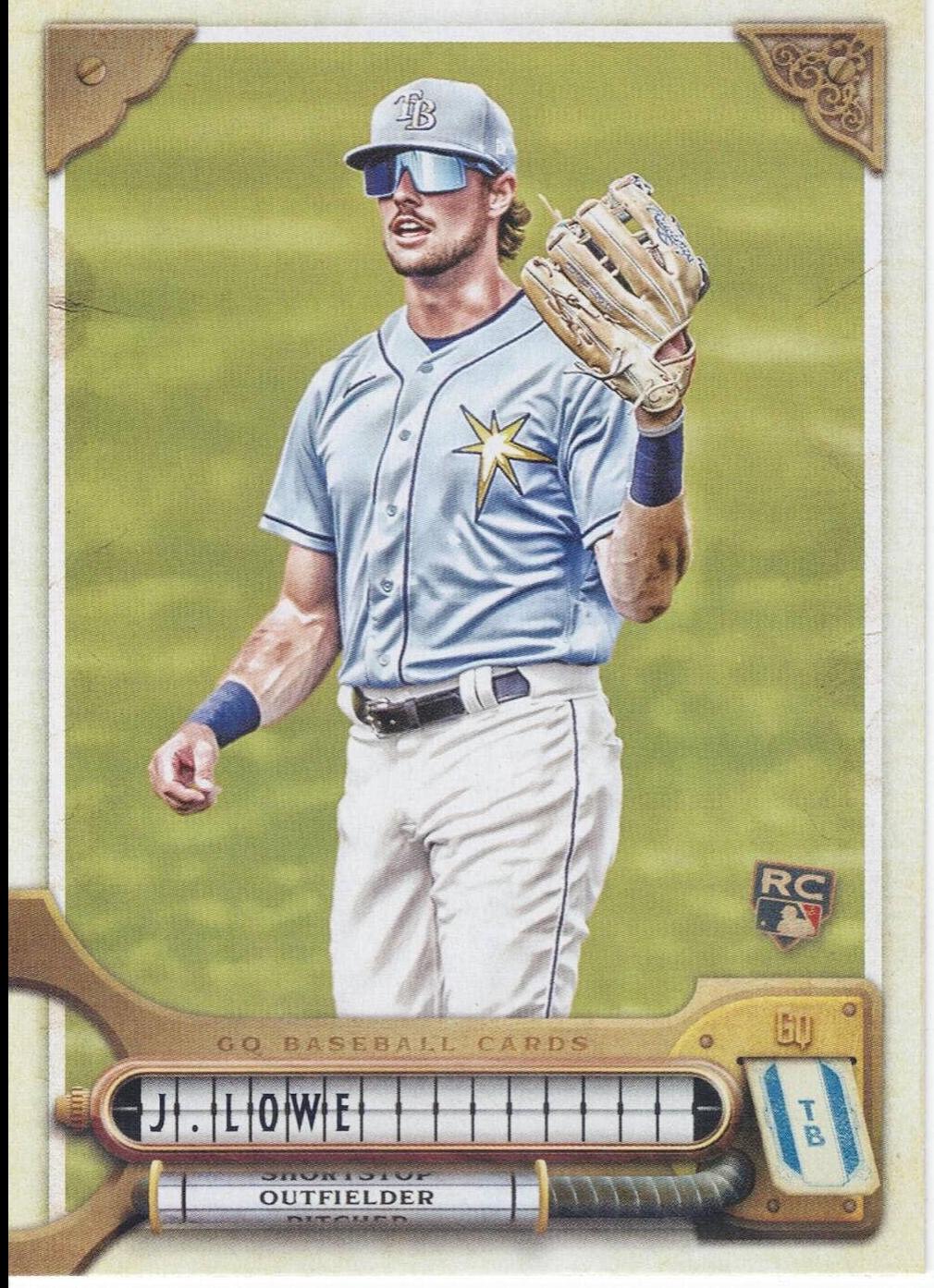 Josh Lowe #52 Baseball Cards 2022 Topps Gypsy Queen