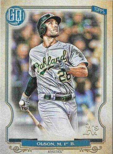 Matt Olson #4 Baseball Cards 2020 Topps Gypsy Queen