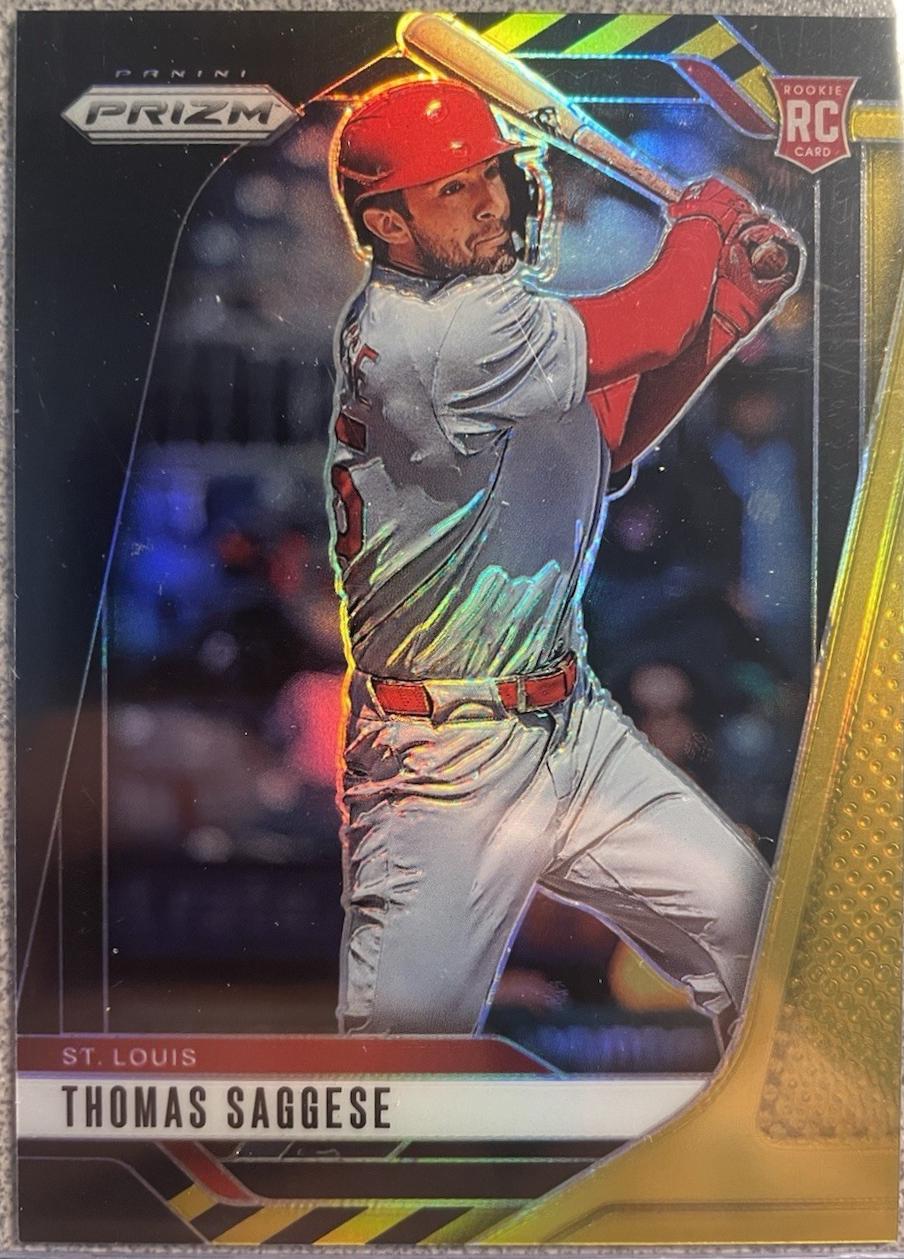 Thomas Saggese [Black Gold Prizm] #185