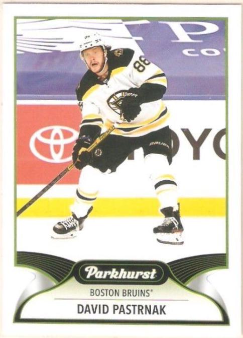 David Pastrnak #275 2021-22 Parkhurst Hockey