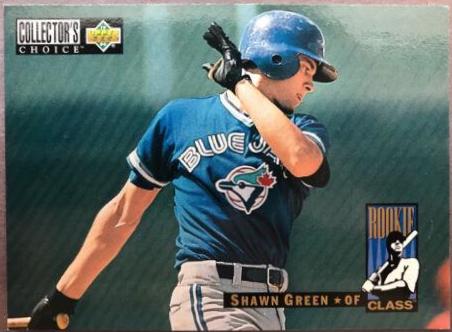 Shawn Green #9 Baseball Cards 1994 Collector's Choice