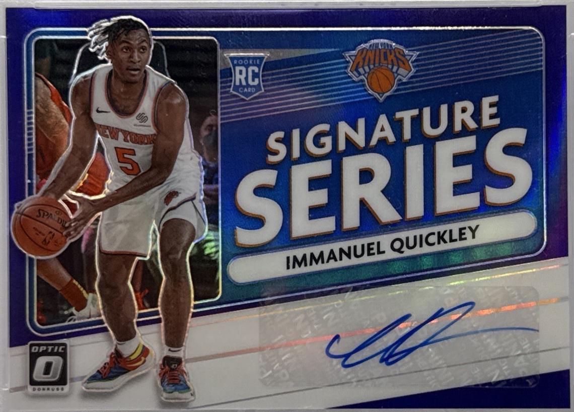 Immanuel Quickley [Purple] #SS-IMQ