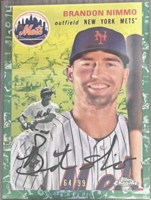 Brandon Nimmo [White Green Refractor] #382