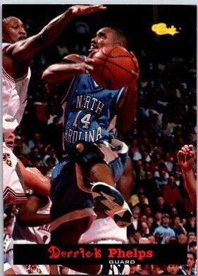 Derrick Phelps #43 Basketball Cards 1994 Classic Draft