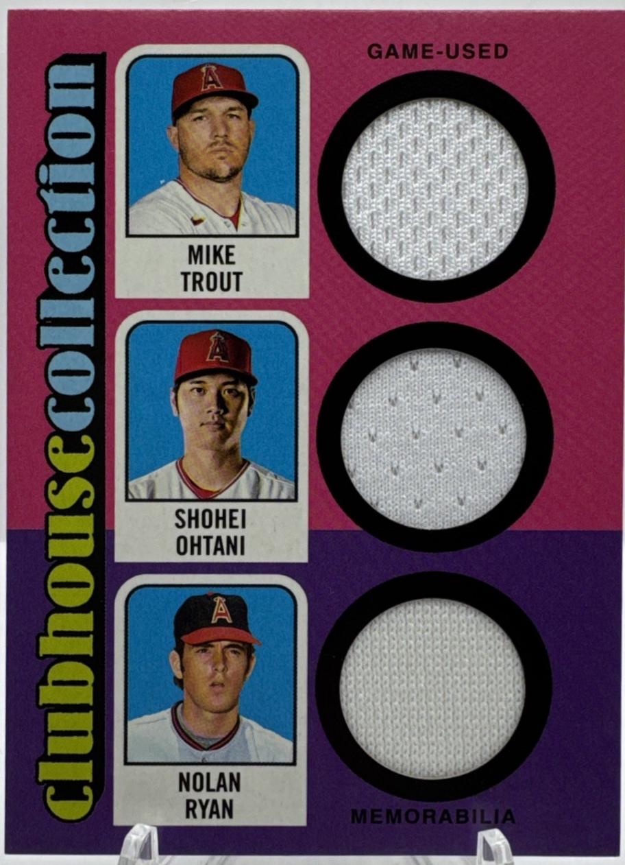 Nolan Ryan / Mike Trout / Shohei Ohtani #CCTR-TOR